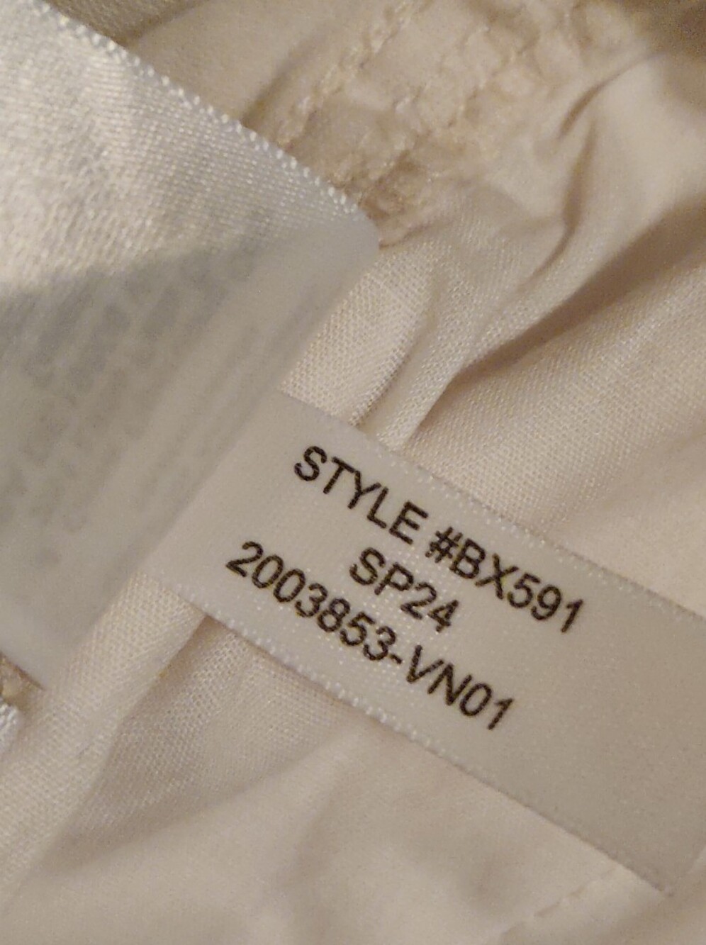 J. Crew Astrid Wide Leg Chino In Off White, Size M - Picture 6 of 10